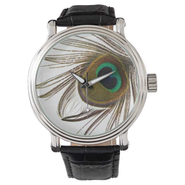  Peacock Feather     Watch Armbanduhr (Vorderseite)