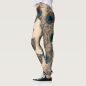 Peacock Feathered Leggings (Links)