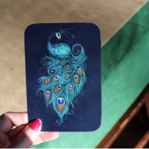 Peacock Feathers Aquamarin Peacocks