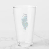 Peacock Feathers Art Glas (Rückseite)
