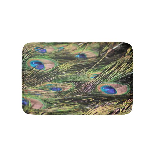 Peacock Feathers Badematte (Vorderseite)