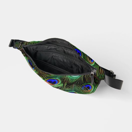 Peacock Feathers Bauchtasche (Offen)