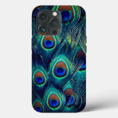 Peacock Feathers Case-Mate iPhone Hülle (Rückseite)