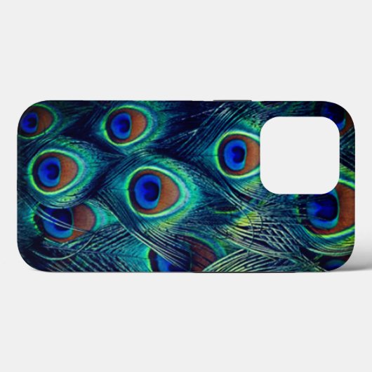 Peacock Feathers Case-Mate iPhone Hülle (Rückseite (Horizontal))