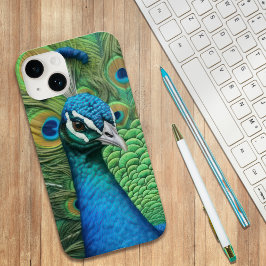 Peacock Feathers Case-Mate iPhone 14 Hülle