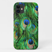 Peacock Feathers Case-Mate iPhone Hülle (Rückseite)