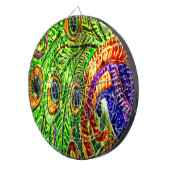 Peacock Feathers Dartscheibe (Vorderseite rechts)