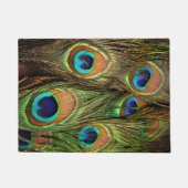 Peacock Feathers Door Mat Fußmatte (Vorderseite)