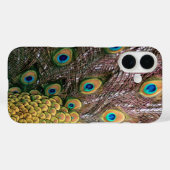 Peacock Feathers Emerald Green und Gold Case-Mate iPhone Hülle (Rückseite (Horizontal))