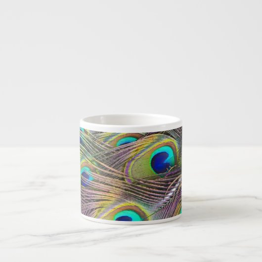 Peacock Feathers Espressotasse (Vorderseite)