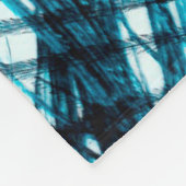 Peacock Feathers Fleecedecke (Ecke)