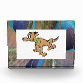 Peacock Feathers Foto Block (Vorderseite)