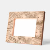 Peacock Feathers Geätzte Rahmen (Links)