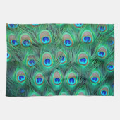 Peacock Feathers Geschirrtuch (Horizontal)