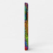 Peacock Feathers Glass Art 1 Case-Mate iPhone Hülle (Hinten/Links)