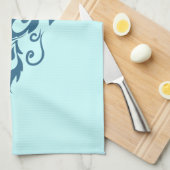 Peacock Feathers Handtuch (Viertel Falte)