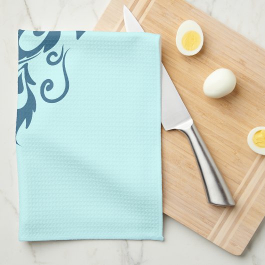 Peacock Feathers Handtuch (Viertel Falte)