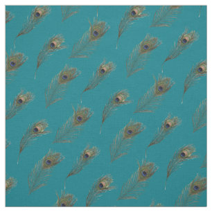 Peacock Feathers Hübsch Stoff