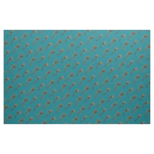 Peacock Feathers Hübsch Stoff (Fat Quarter (45,7 x 55,9 cm))