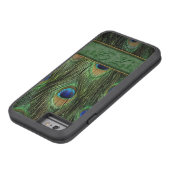 Peacock Feathers iPhone 6 Case Monogram (Unterseite)