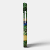 Peacock Feathers iPhone 6 Monogram Case (Rückseite / Links)