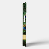 Peacock Feathers iPhone 6 Monogram Case (Rückseite / Rechts)