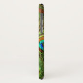 Peacock Feathers iPhone X Case (Hinten/Links)