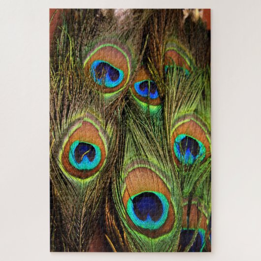 Peacock Feathers Jigsaw Puzzle (Vertikal)