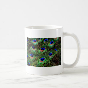 Peacock Feathers Kaffeetasse