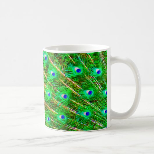 Peacock Feathers Kaffeetasse (Rechts)