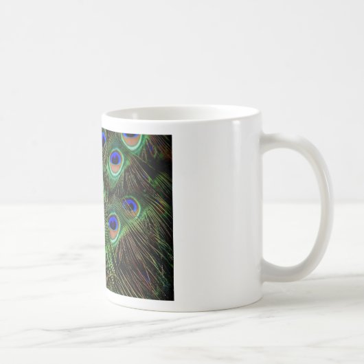 Peacock Feathers Kaffeetasse (Rechts)