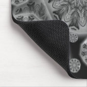 Peacock Feathers Kaleidoscopes Mousepad (Ecke)