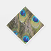 Peacock Feathers Kauai Hawaii Serviette (Ecke)