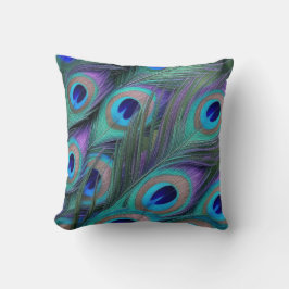 Peacock Feathers Kissen
