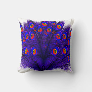 Peacock Feathers Kissen