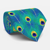 "Peacock Feathers" Krawatte (Gerollt)
