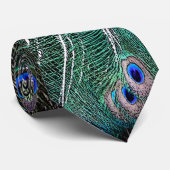 Peacock Feathers Krawatte (Gerollt)