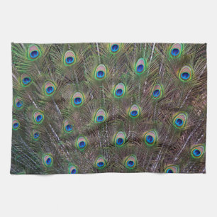 Peacock Feathers Küchentuch