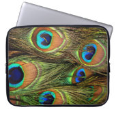 Peacock Feathers Laptop Sleeve (Vorderseite)