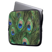 Peacock Feathers Laptopschutzhülle (Vorderseite Links)