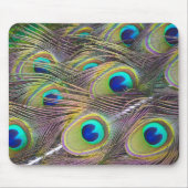 Peacock Feathers Mousepad (Vorne)