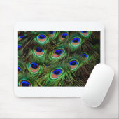 Peacock Feathers Mousepad (Mit Mouse)