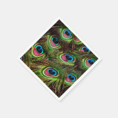 Peacock Feathers Napkins Serviette (Ecke)