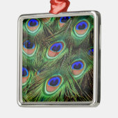 Peacock Feathers Ornament Aus Metall (Links)