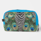 Peacock Feathers Pattern Toilettenpackung Waschbeutel (Vorderseite)