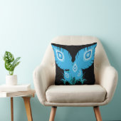 Peacock Feathers | Pfauenvögel | Mode Kissen (Stuhl )
