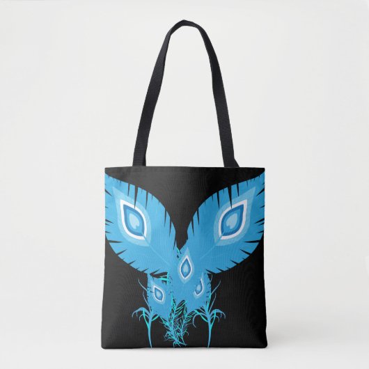 Peacock Feathers | Pfauenvögel | Mode Tasche (Vorderseite)
