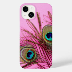 Peacock Feathers Pink iPhone Tough Case-Mate Case-Mate iPhone Hülle