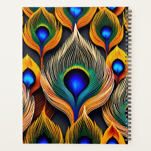 Peacock Feathers Planer (Rückseite)