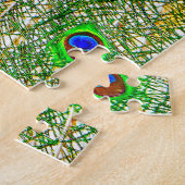 Peacock Feathers Puzzle (Seite)